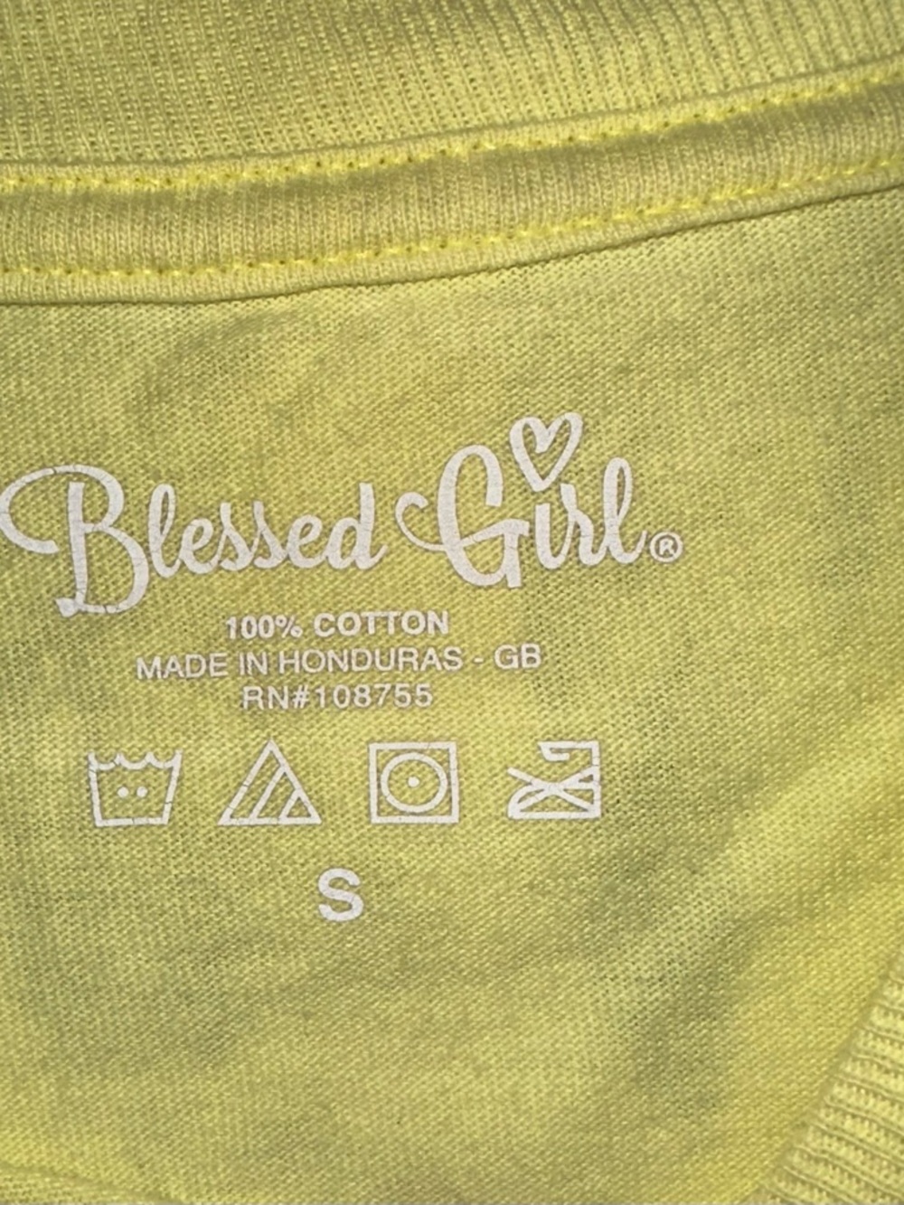 Kids Yellow Graphic Smiley Tee - Jesus Loves You - Picture 3 of 3